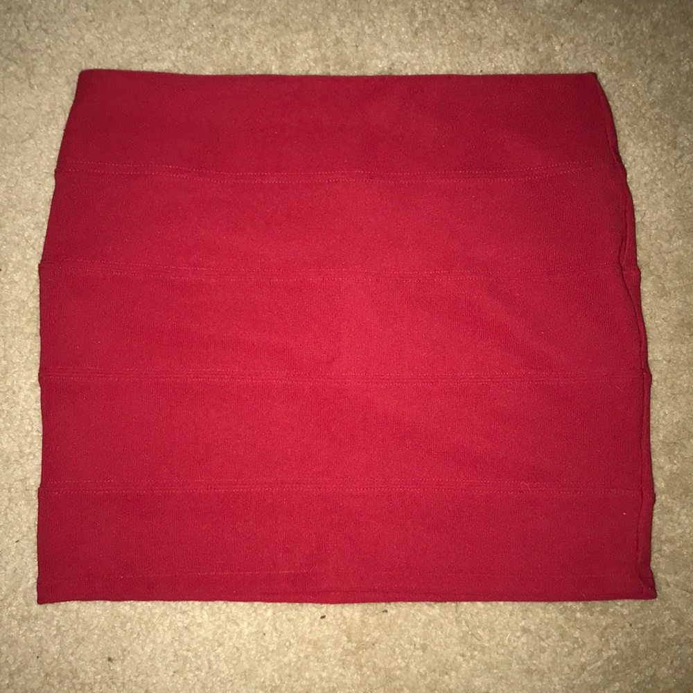 Red skirt!